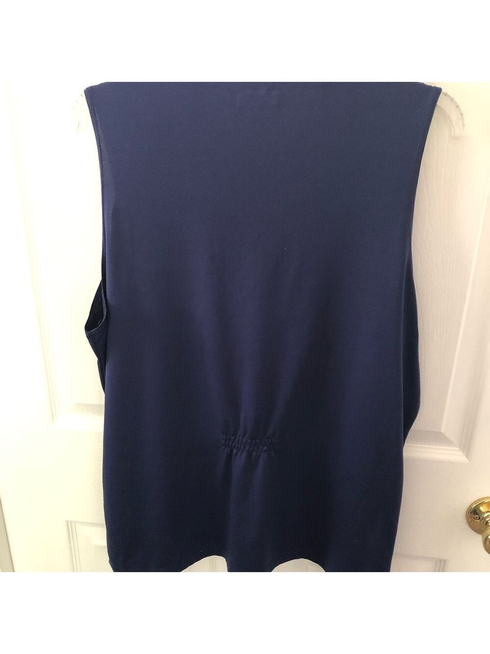 Grand Slam Sleeveless Collared V‑Neck Tank Top Moist Wick Sun Flow - Picture 10 of 11